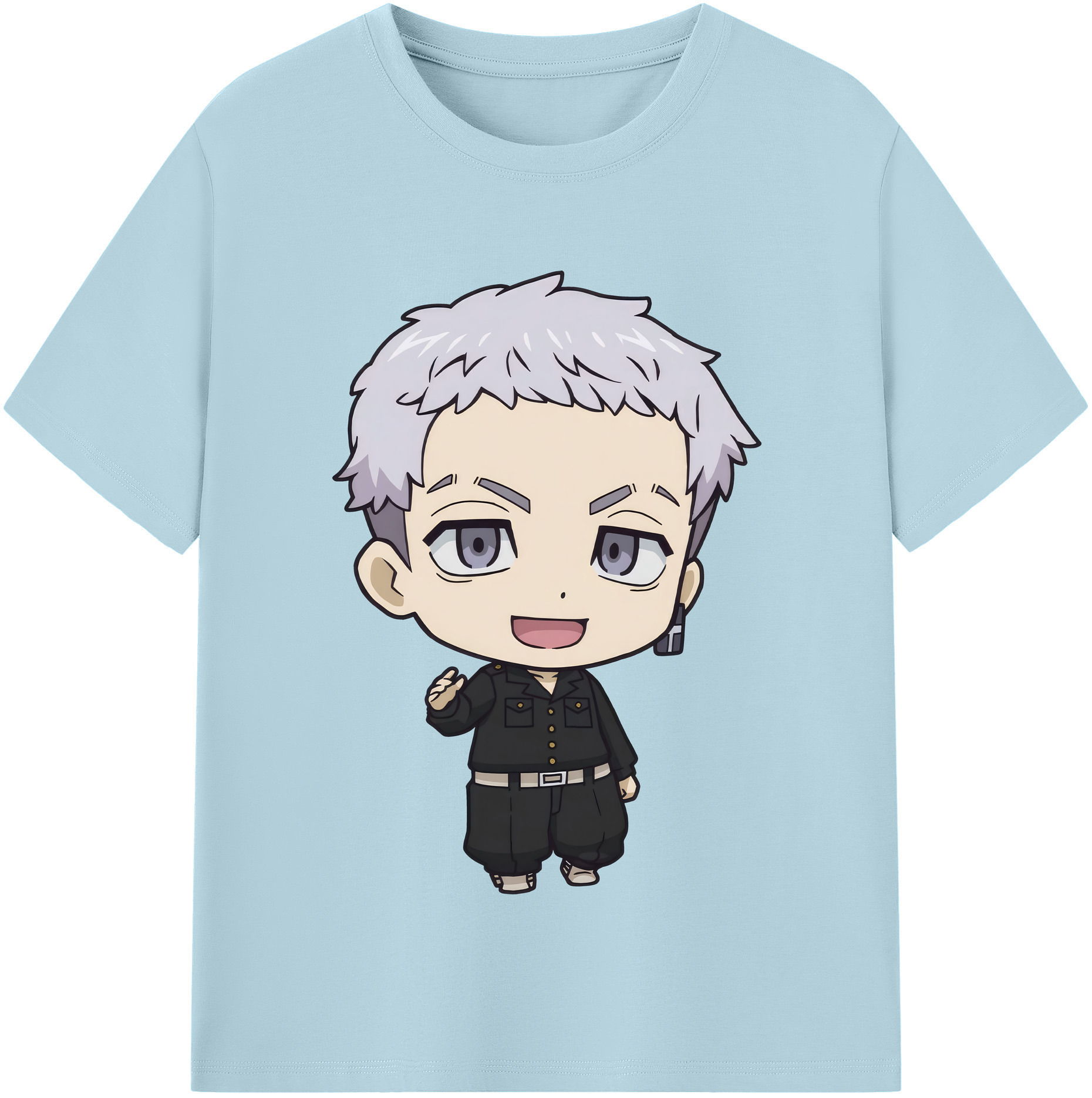 （画像用） 東京リベンジャーズ Tokyo Revengers 綿100％半袖Tシャツ（フロントプリント）